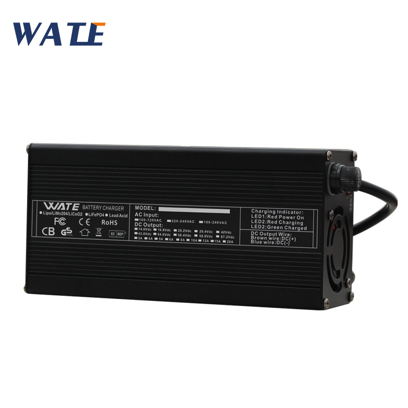84V 20A Smart Charger - 87.6V 5A Intelligent LiFePO4 Battery Charger