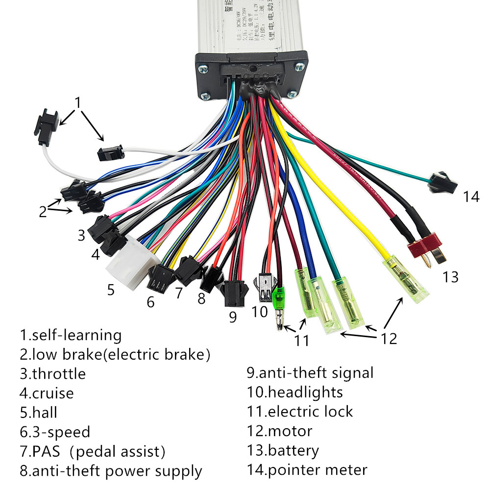36V 48V 350W E-Bike Controller - Kelly Kls7230S Controller review and price