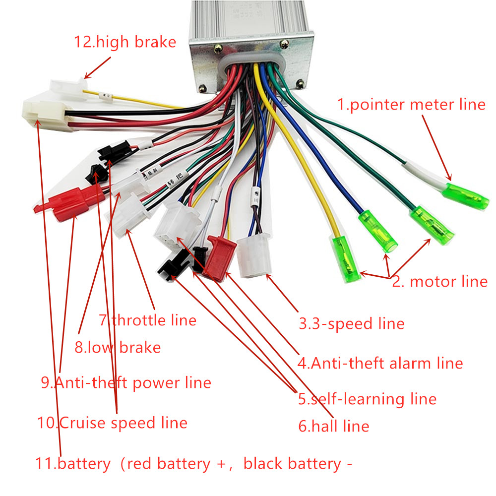36V/48V 350W e-bike Brushless  - Kelly Kls7230S Controller review and price