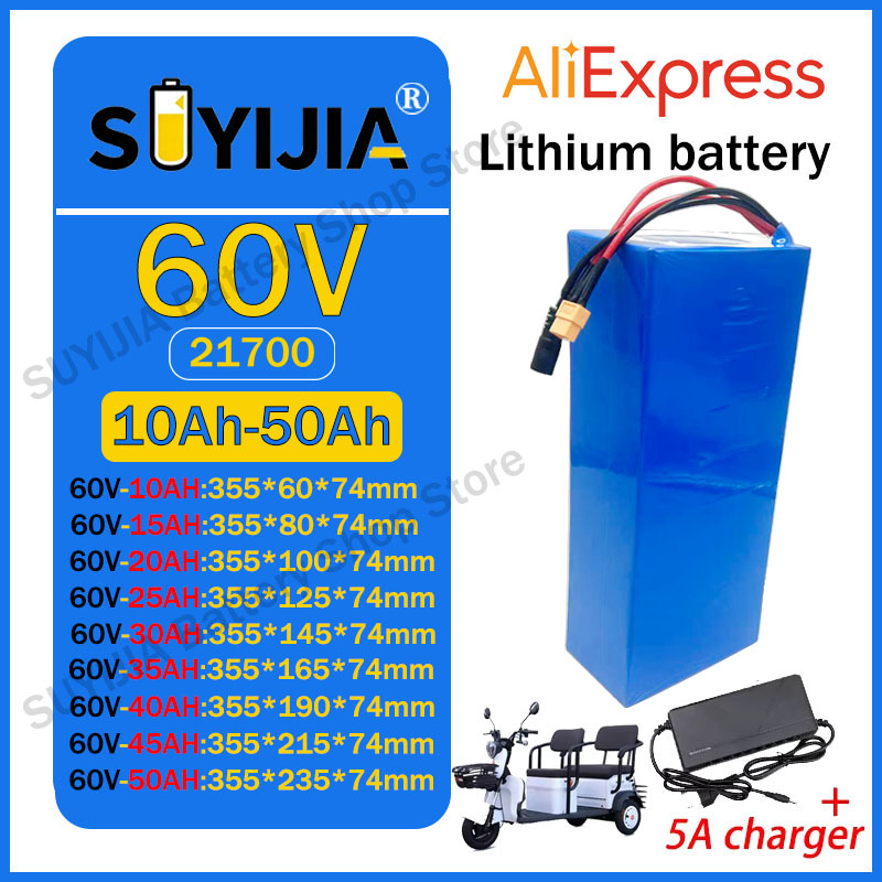 21700 60V 50Ah 45Ah 20Ah 25Ah  - 60V 50Ah Electric Scooter Battery review and price