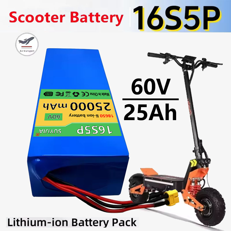 Batería Recargable De Iones De - 60V 50Ah Electric Scooter Battery review and price