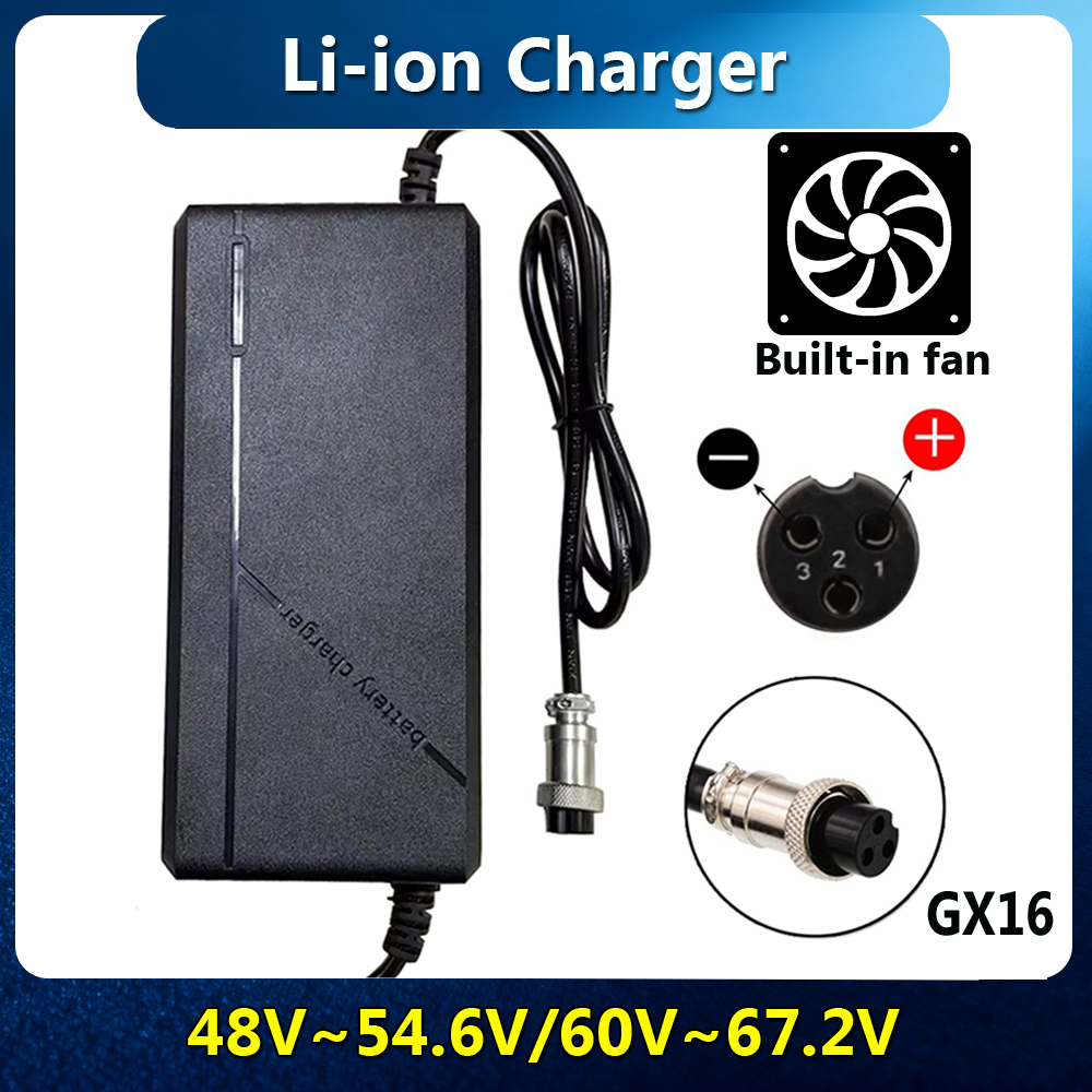 54.6V 67.2V Li-ion Charger For - 84V 20A Smart Charger review and price
