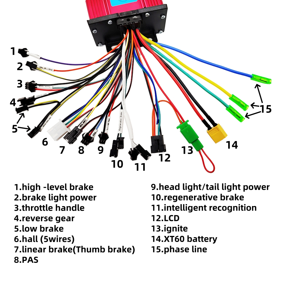36V 48V 60V 1200W 1500W  2000W - Kelly Kls7230S Controller review and price