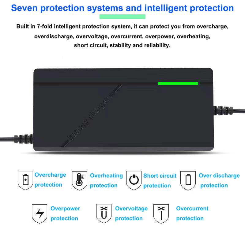 36V 48V 60V 72V Charger 2A 5A  - 84V 20A Smart Charger review and price